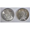 Image 1 : 1881-S & 1889 MORGAN DOLLARS BU