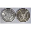 Image 2 : 1881-S & 1889 MORGAN DOLLARS BU