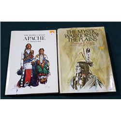 TWO LARGE HARDCOVER BOOKS OF NATIVE AMERICAN HISTORY
