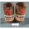 Image 1 : TWO 1950'S MOBIL OIL 1 QUART CANS