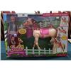 Image 1 : BARBIE SADDLE N RIDE HORSE