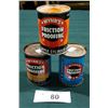 Image 1 : THREE VINTAGE WYNN'S 4OZ TINS (FULL) FUEL & OIL ADDITIVES