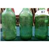 Image 2 : SIX 1960'S MOUNTAIN DEW, 7UP & SPRITE GREEN GLASS POP BOTTLES