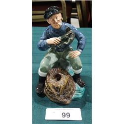 ROYAL DOULTON THE LOBSTER MAN FIGURINE