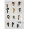 Image 1 : 12 STONE ARROW HEADS