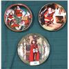 Image 1 : 3 CHRISTMAS COLLECTOR PLATES