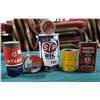 Image 1 : SIX VINTAGE OIL ACCESSORY TINS