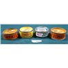 Image 1 : FOUR VINTAGE CAR WAX TINS