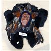 Image 1 : NATIVE PLAQUE WITH FEATHERS