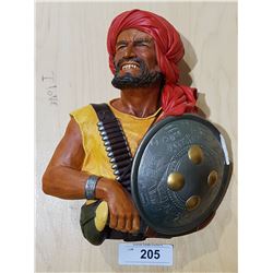 LARGE BOSSONS PATHAN PLAQUE