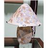 Image 2 : PRETTY PORCELAIN TABLE LAMP W/ CLEMATIS MOTIF