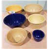 Image 1 : 6 VINTAGE BOWER BOWLS