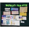 Image 1 : COLLECTION OF 1962 SEATTLE WORLDS FAIR MEMORAEILIA