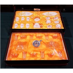 2 ASIAN TEA SETS IN ORIGINAL BOXES
