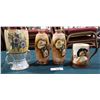 Image 1 : 4 PIECES OF VINTAGE ENGLISH PORCELAIN