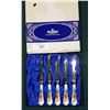 Image 1 : SET OF AYNSLEY STEAK KNIVES