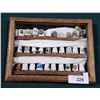 Image 1 : FRAMED COLLECTION OF VINTAGE THIMBLES