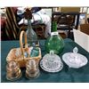 Image 1 : APPROX 10 PCS OF COLLECTIBLE GLASS
