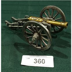 SMALL BRASS CANNON