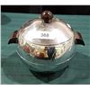 Image 1 : VINTAGE CHROME ICE BUCKET W/ PENGUIN MOTIF