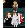 Image 1 : 4 PORCELAIN DOLLS