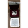 Image 1 : 1986 ROYAL CANADIAN MINT COMMEMORATIVE SILVER DOLLAR