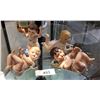 Image 1 : 4 ANTIQUE GERMAN PORCELAIN BABY FIGURINES