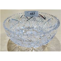 BRILLIANT CUT CRYSTAL BOWL