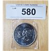Image 2 : 2010 VANCOUVER OLYMPICS 1 OUNCE FINE SILVER $5 CANADIAN COIN