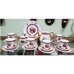 22PC JAPANESE PORCELAIN TEASET