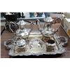 Image 1 : SIX PIECE SILVER PLATE TEA SERVICE