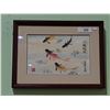 Image 1 : FRAMED ASIAN WATERCOLOUR OF KOI SIGNED