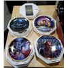 Image 1 : FIVE HAMILTON COLLECTION STAR TREK COLLECTOR PLATES