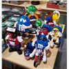 Image 1 : COLLECTION OF 7 M&M'S DISPENSERS