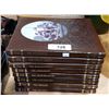 Image 1 : EIGHT LEATHER BOUND VOLUMES OF THE OLD WEST SERIES BY TIMELIFE