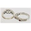 Image 2 : JUDITH RIPKA STAERLING SILVER RINGS