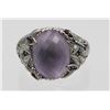 Image 2 : JUDITH RIPKA STERLING SILVER RING WITH PALE LAVENDAR STONE