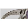 Image 3 : JUDITH RIPKA STERLING SILVER RING WITH PALE LAVENDAR STONE