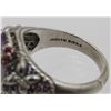 Image 5 : JUDITH RIPKA STERLING SILVER RING WITH PALE LAVENDAR STONE