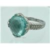 Image 1 : JUDITH RIPKE STERLING SILVER RING WITH TEAL STONE