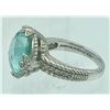 Image 2 : JUDITH RIPKE STERLING SILVER RING WITH TEAL STONE