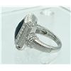 Image 2 : JUDITH RIPKA STERLING SILVER RING WITH BLACK STONE