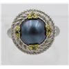 Image 1 : JUDITH RIPKA STERLING SILVER RING SIZE 9.5
