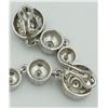 Image 2 : JUDITH RIPKA STERLING SILVER EARRINGS GROUP -  5 PAIRS