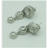 Image 4 : JUDITH RIPKA STERLING SILVER EARRINGS GROUP -  5 PAIRS