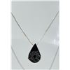 Image 2 : KATHY K. BERNU STERLING SILVER MEMORIAL ROSE NECKLACE AND PENDANT