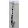 Image 2 : TANZANITE COLORED STERLING SILVER BRACELET AND RING
