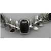 Image 3 : BEAUTIFUL VANDELL  .925 STERLING SILVER ORNATE LEAF NECKLACE AND EARRING SET