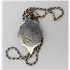 Image 4 : MEXICO .925 NECKLACE WITH LARGE GREEN STONE