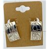 Image 1 : KOPLEWITZ SIGNED STERLING ARTISAN CLIP ON EARRINGS